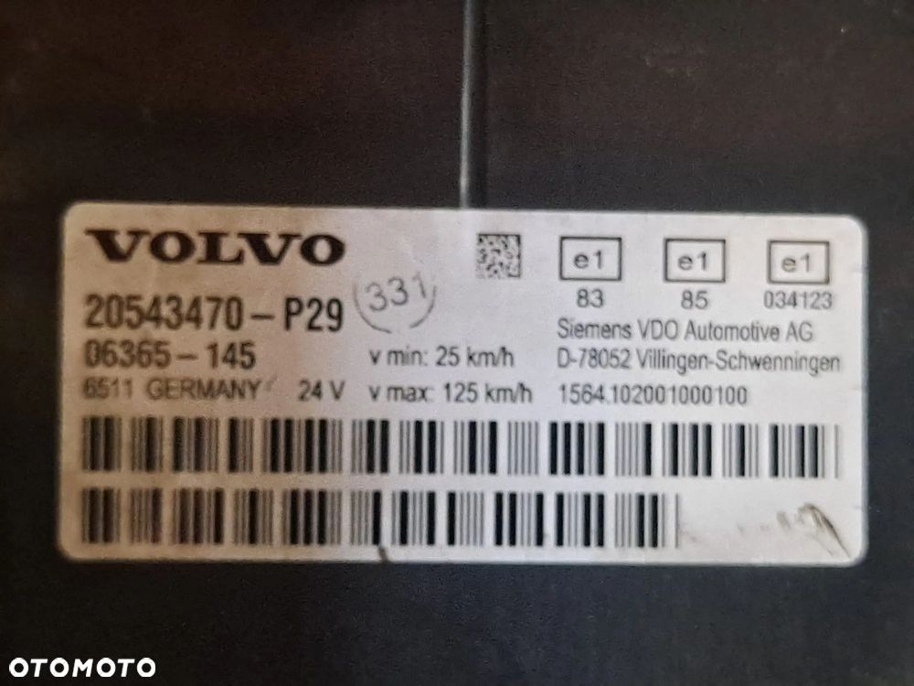 20543470-P28 20543470-P29 Licznik ZEGAR VOLVO VDO FH FM - 4