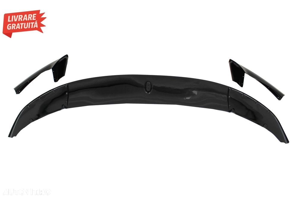Prelungire Bara Fata BMW Seria 5 F10 F11 (2011-2017) M-Performance Design Negru Lu- livrare gratuita - 8