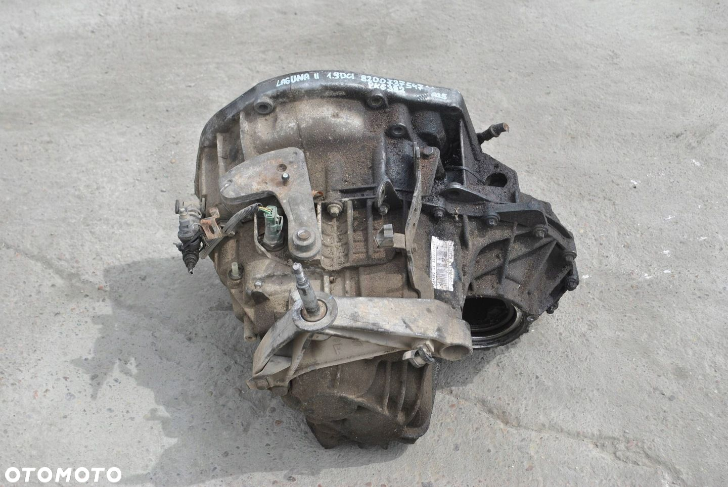 SKRZYNIA MANUALNA RENAULT LAGUNA II 1.9DCI 8200737547 PK6382 - 2