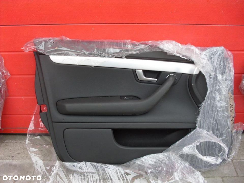 TAPICERKA SKÓRZANA DRZWI AUDI A4 8E0 00/08r B6 B7 - 1