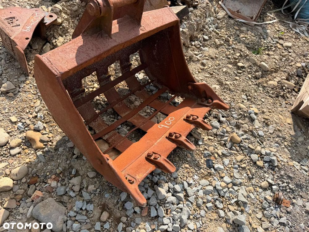 Łyżka ażurowa 90cm JCB 3CX 4CX przesiewająca sortująca do koparki koparka 100 45mm - 1