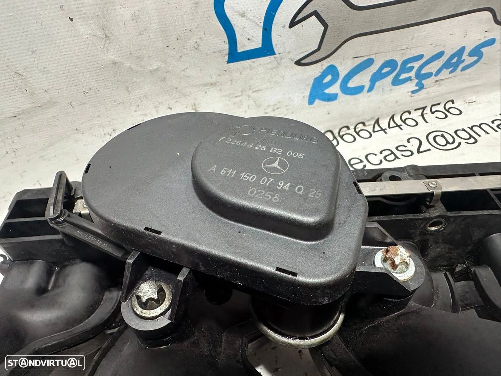 .Coletor de admissão Original Mercedes Benz Classe E W211 C220 C200 CDi 2.2 646963 6446932 - 6