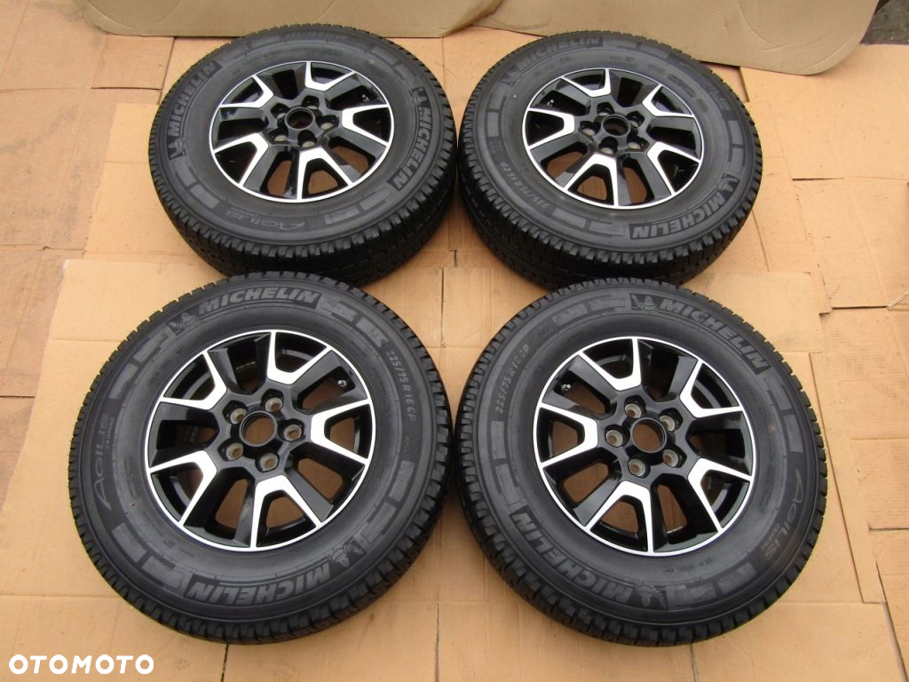 4x Felgi Koła 16 Fiat Ducato Peugeot Boxer Citroen Jumper opony 6j 5x118 ET68 + 225/75 16C - 3