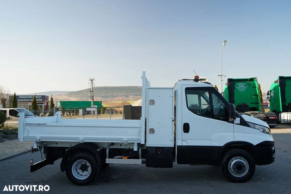 Iveco DAILY 70-180 / BASCULATOR SPATE 2.8 M / MASĂ NETĂ: 7.0 T / DUBLU / BLOCARE PUNȚI - 16