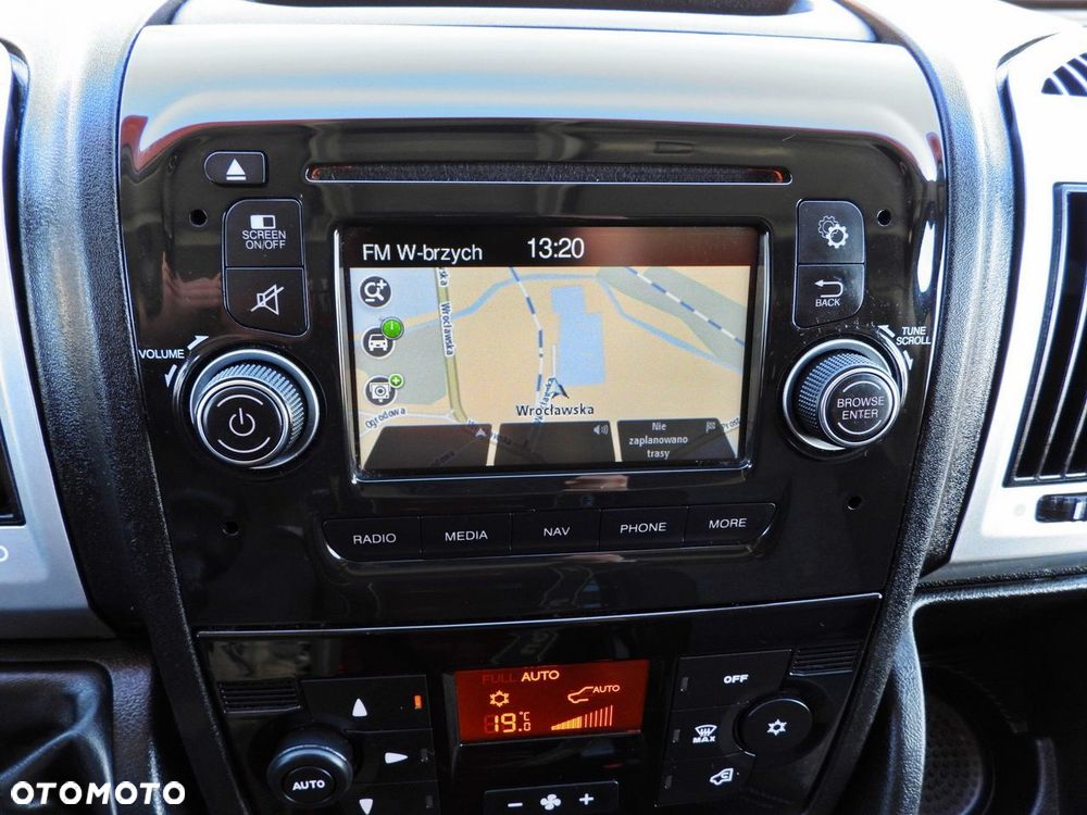 Fiat DUCATO PLANDEKA 8 PALET WEBASTO TEMPOMAT NAWIGACJA KLIMATYZACJA  180KM - 35