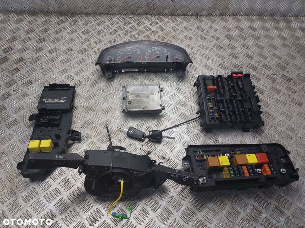 ZESTAW STARTOWY OPEL VECTRA C 12571663AK 12572011 13112784XR 09226554BZ - 1