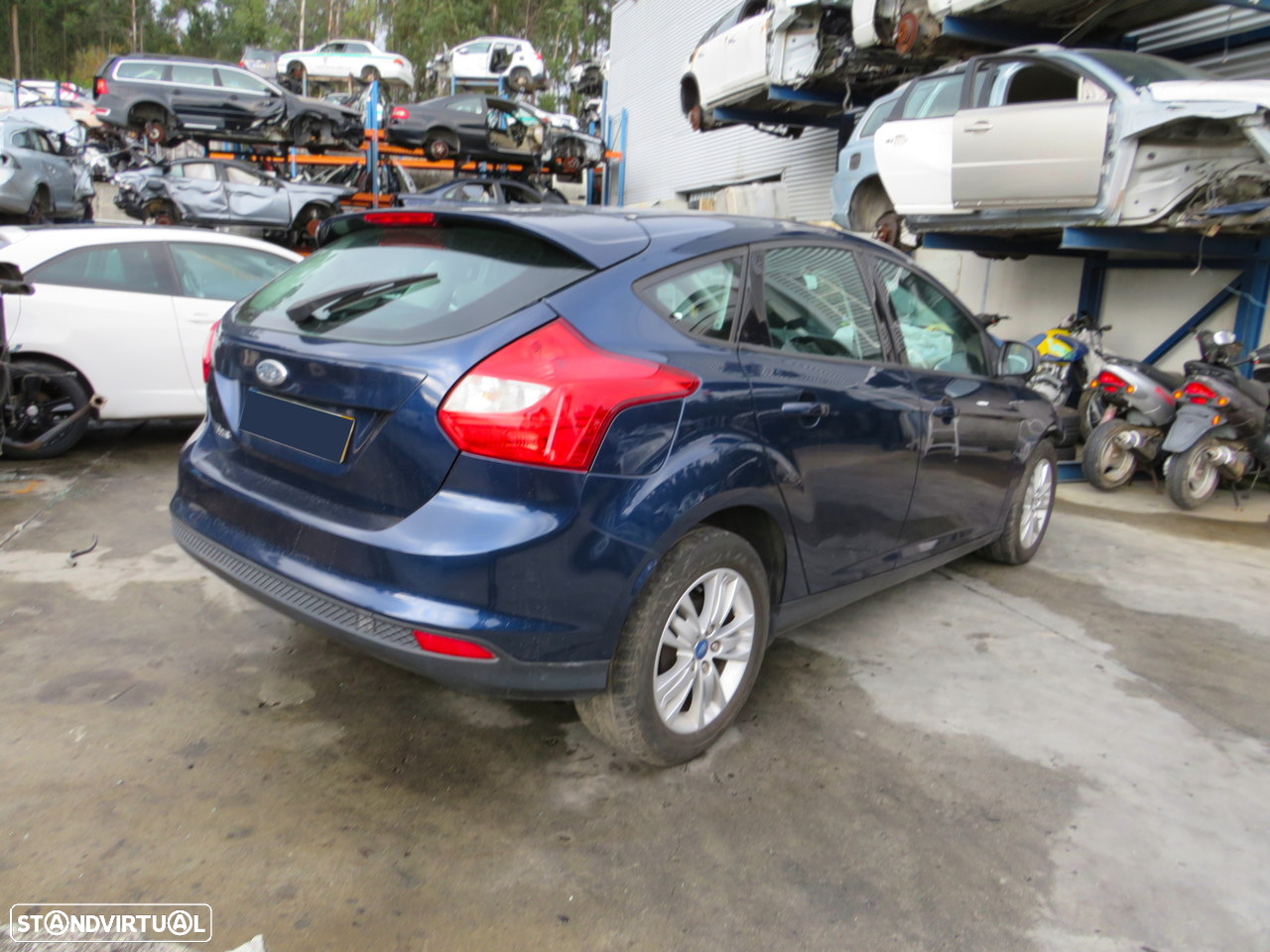 FORD FOCUS III 1.6 TDCi (115Cv) 2012 -Peças Usadas (7695) - 4