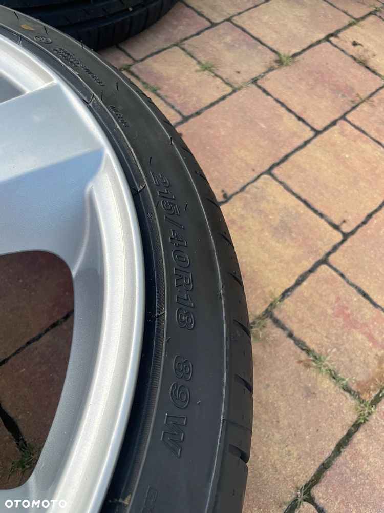 Felgi DEZENT 18” 5x114,3 8Jx18 ET40 + NOWE opony 215/40 R18 — Mazda, Toyota, Honda, Hyundai, Kia - 6