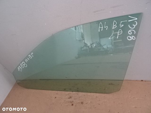 SZYBA DRZWI LEWY PRZÓD AUDI A4 B5 SEDAN NR1368 - 1