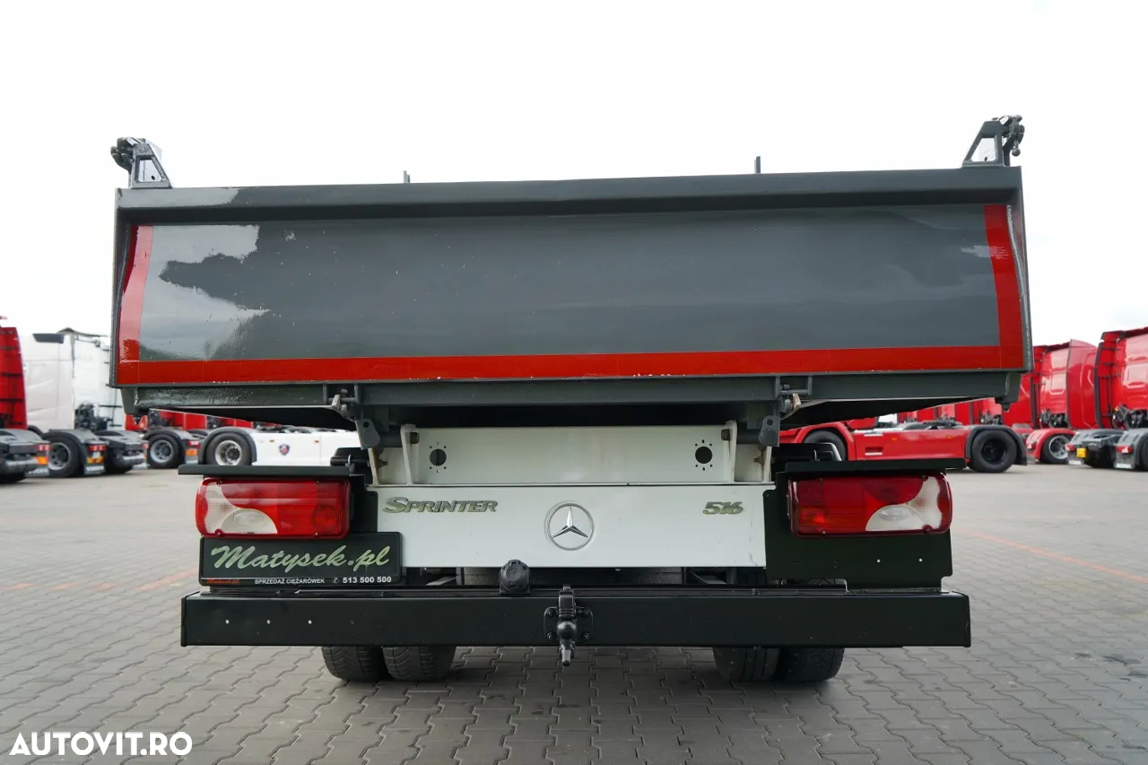 Mercedes-Benz SPRINTER / TIPPER - 3M / TWIN / MANUAL / 2016 R / IMPORTAT - 19
