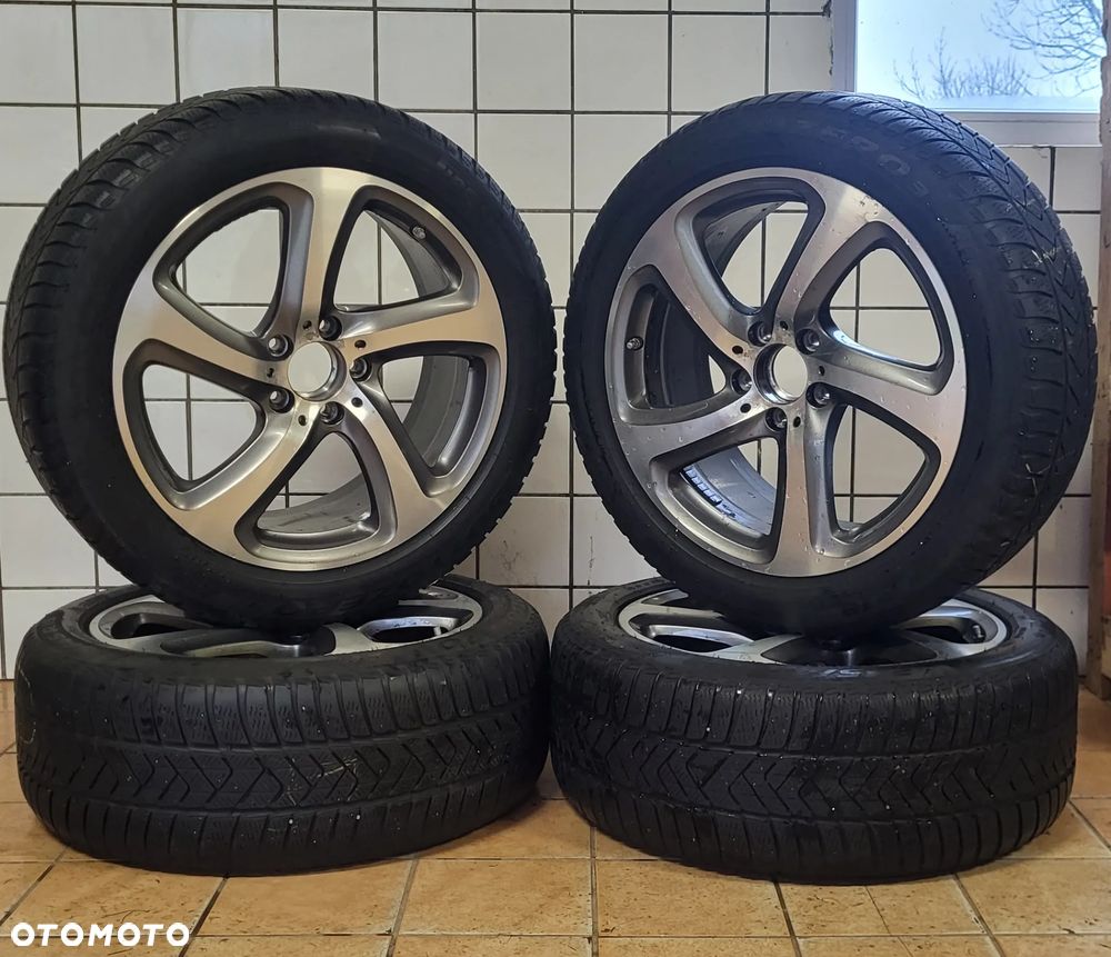 Komplet koła zimowe Mercedes E W213 18" 5x112 245/45 Oryginał - 1