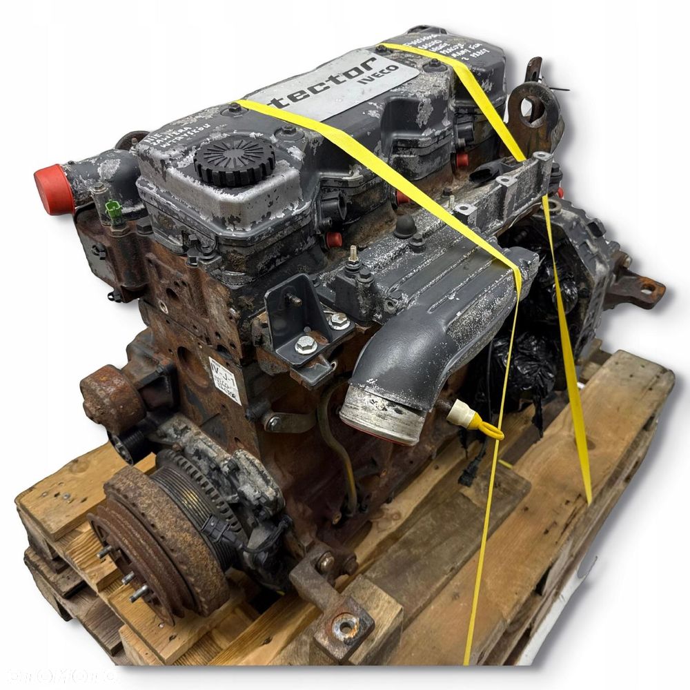 SILNIK Iveco Eurocargo 3.9 D DIESEL TECTOR sprawny palący komplet F4AE0481A - 8