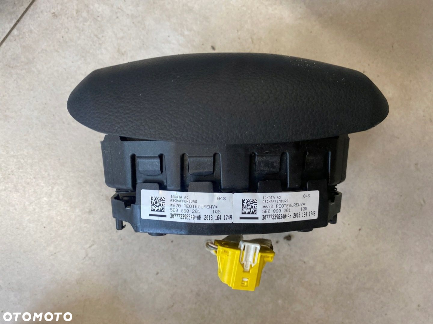 SKODA CITIGO KONSOLA PODUSZKA PASY SENSOR - 6