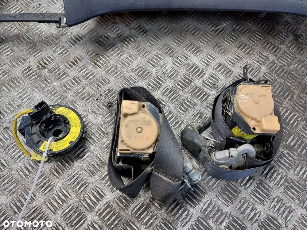 ZESTAW AIRBAG KOKPIT DESKA MODUŁ PODUSZKI PASY TOYOTA AVENSIS VERSO I - 3