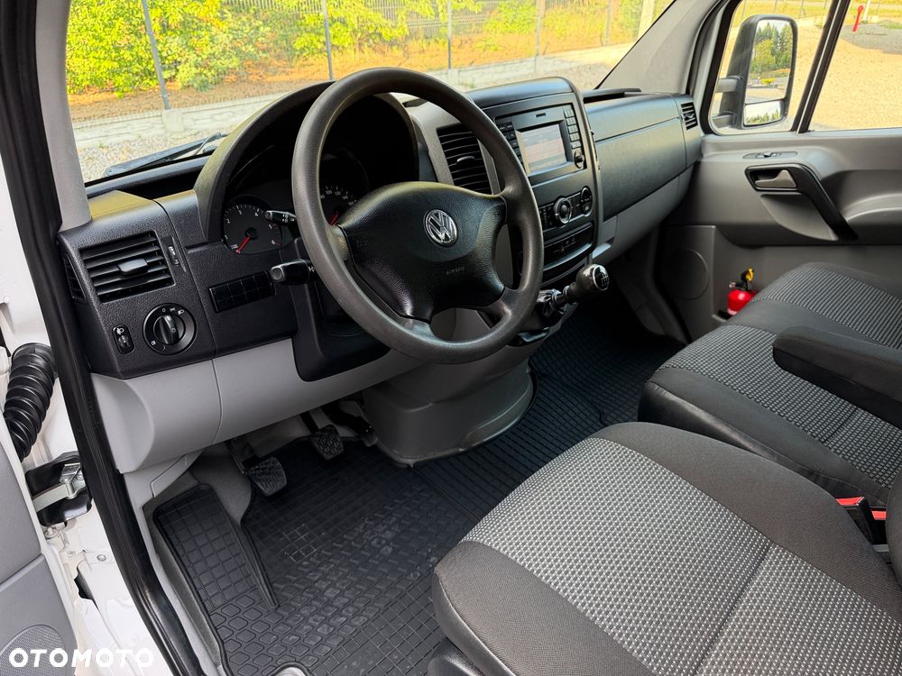 Volkswagen Crafter Wywrotka 2.0 TDI 136km / Fabryczna wywrotka Cabretta / Stan jak nowego! / Oryginalny niski przebieg / Nowe opony / Wywrot tylnozsypowy / FV23% - 30
