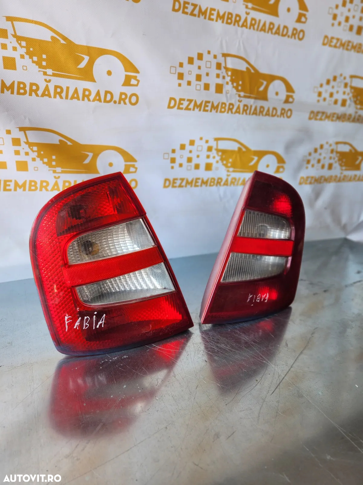 Stopuri Lampa Stop Tripla Stanga Dreapta Skoda Fabia 1 Hatchback - Dezmembrari Arad - 2