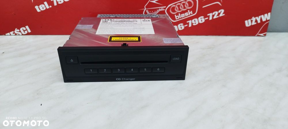 Zmieniarka Płyt CD DVD Audi A6 C6 2009 Części Blask Gołdap - 1