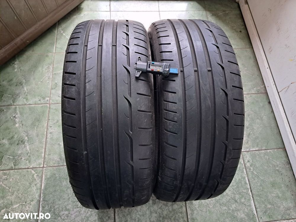 2 anvelope 225/45 R19 Dunlop profil 6mm - 1