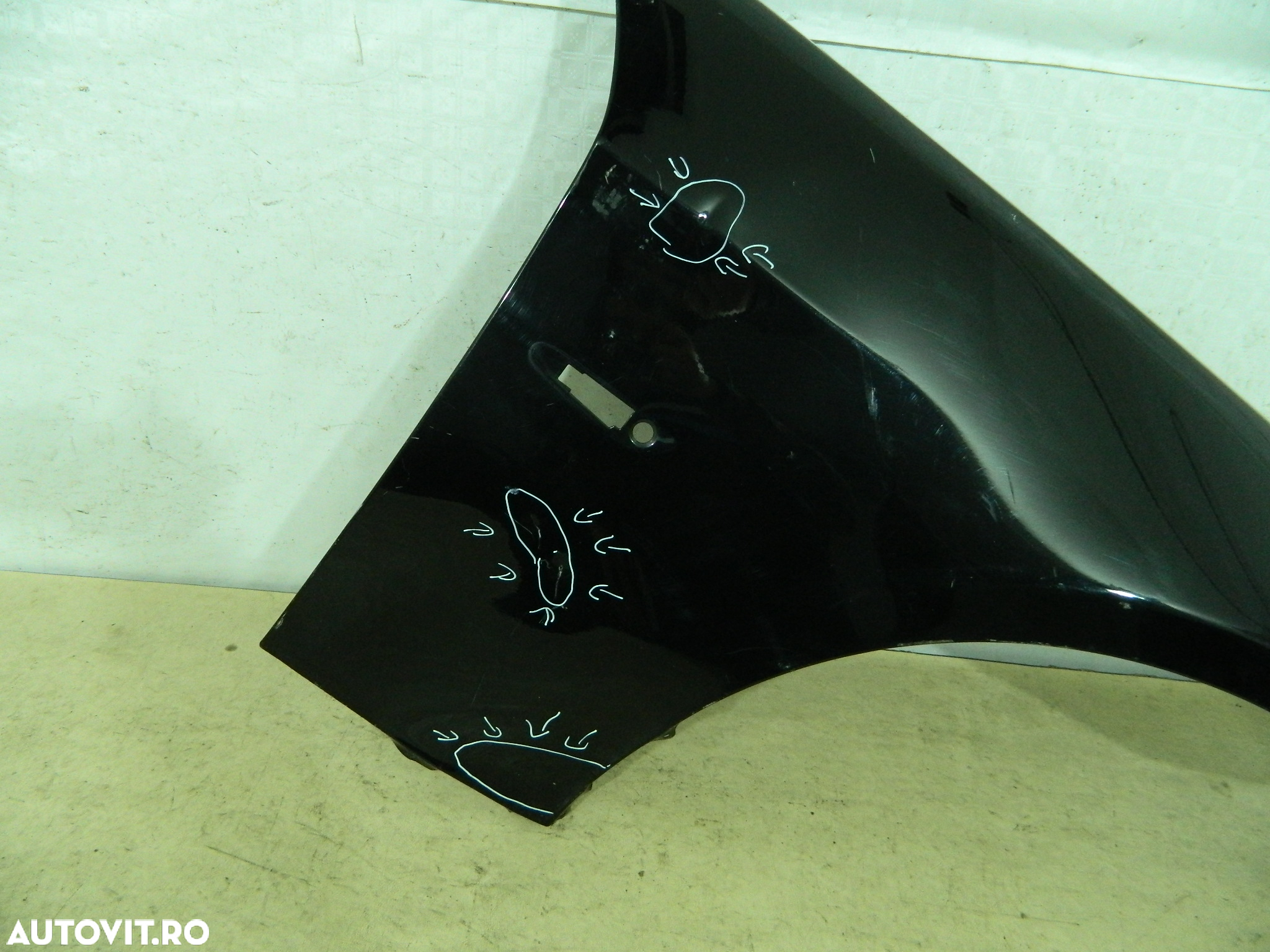Aripa dreapta fata BMW Seria 3, E90  /  E91, 05-12 - 11