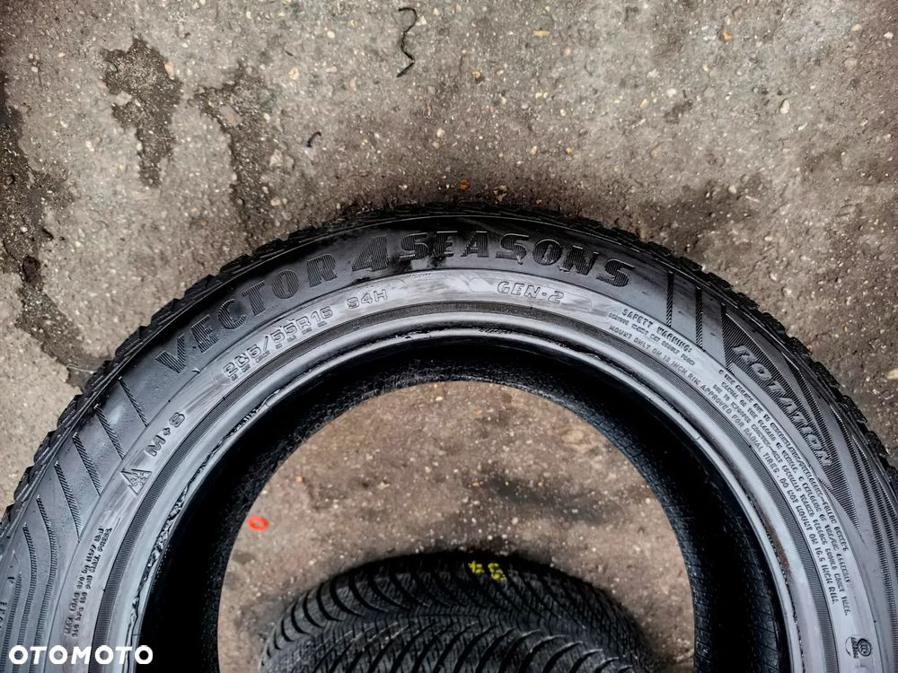 205/55R16 94H Opony Całoroczne Wielosezonowe GOODYEAR VECTOR 4SEASONS GEN-2 6,5-5,5mm Legnica ALU-RAD 205/55 22r. - 17