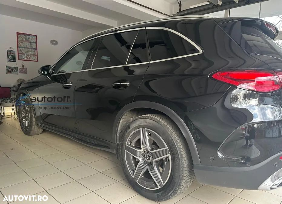 Praguri Mercedes GLC X254 C254 (2023+) - Trepte Din Aluminiu Black Design - 6