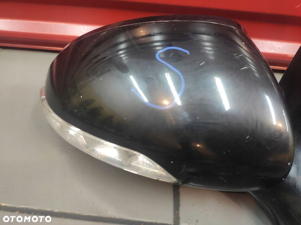 MERCEDES S-KLASA W221 LUSTERKO LEWE 15 PIN 8+7 KOLOR 197 ORYG BEZ LUSTRA - 5