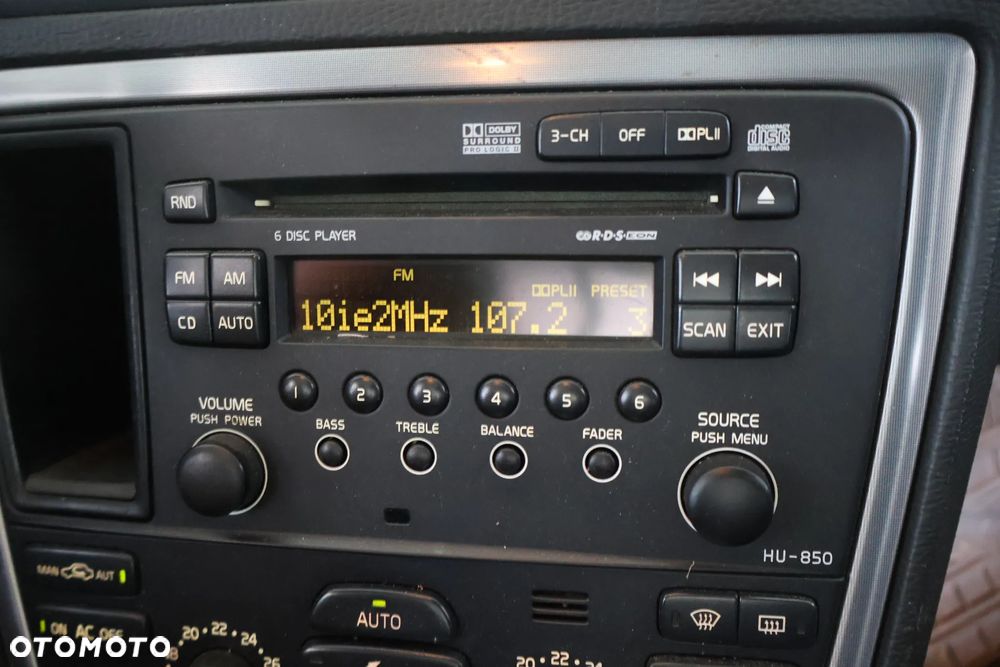 VOLVO XC70 V70 S60 LIFT 04-08 RADIO HU-850 FABRYCZNE RADIOODTWARZACZ CD - 7