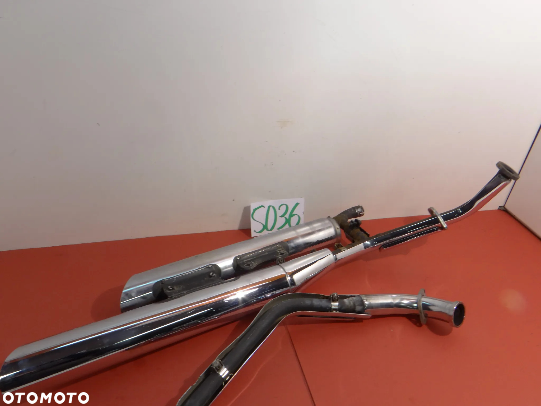 S036  SUZUKI VL 800 TŁUMIK WYDECH KOLEKTOE SANKEI 2381 SUZ5VL0800 41F - 13
