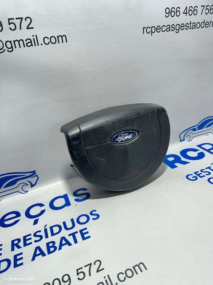 .Airbag Volante Guiador Original Ford Fiesta 5 MK5 2S6AA042B85ALZHHD 2002 - 2008 - 4