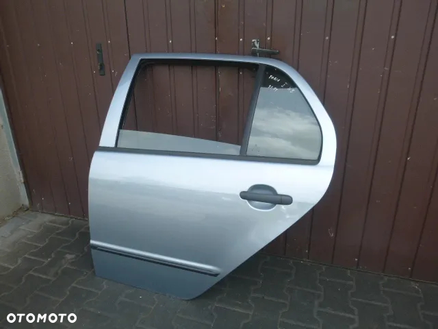 DRZWI LEWY TYŁ LEWE TYLNE SKODA FABIA I HB KOMPLETNE KOLOR 9151 - 5