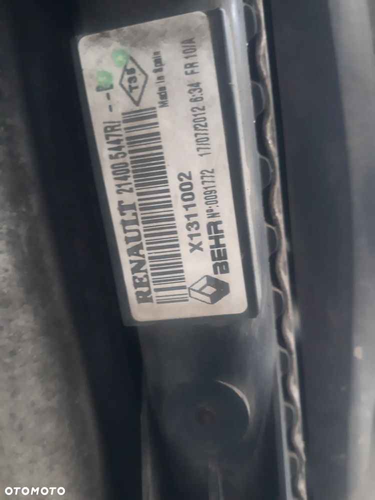 CHŁODNICA RENAULT MASTER III 2,3 DCI (KOMPLET)  2015r   214815872R  214005447R  214C10001R - 4