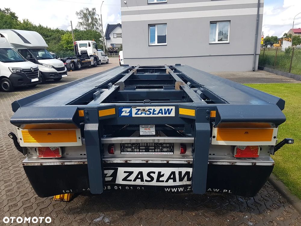 Zaslaw D-659 DO KONTENERÓW HAKOWCA POD KONTENERY 2 OSIE BLIŹNIAKI RESORY - 6