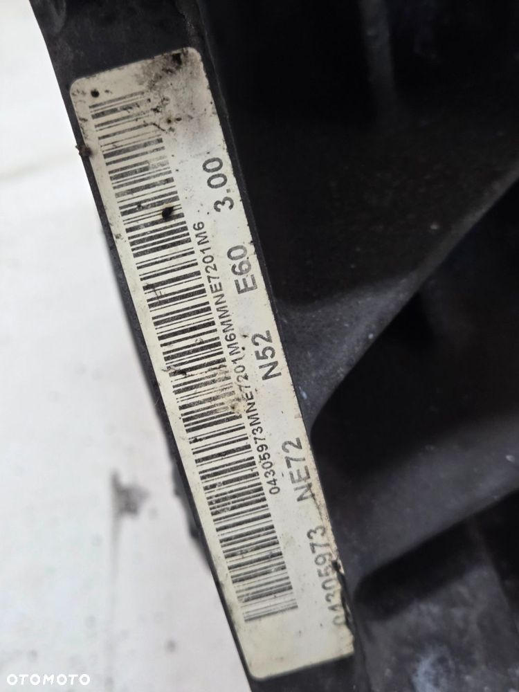 BLOK SILNIKA BMW E60 E61 N52B30A OE 7539322 - 10