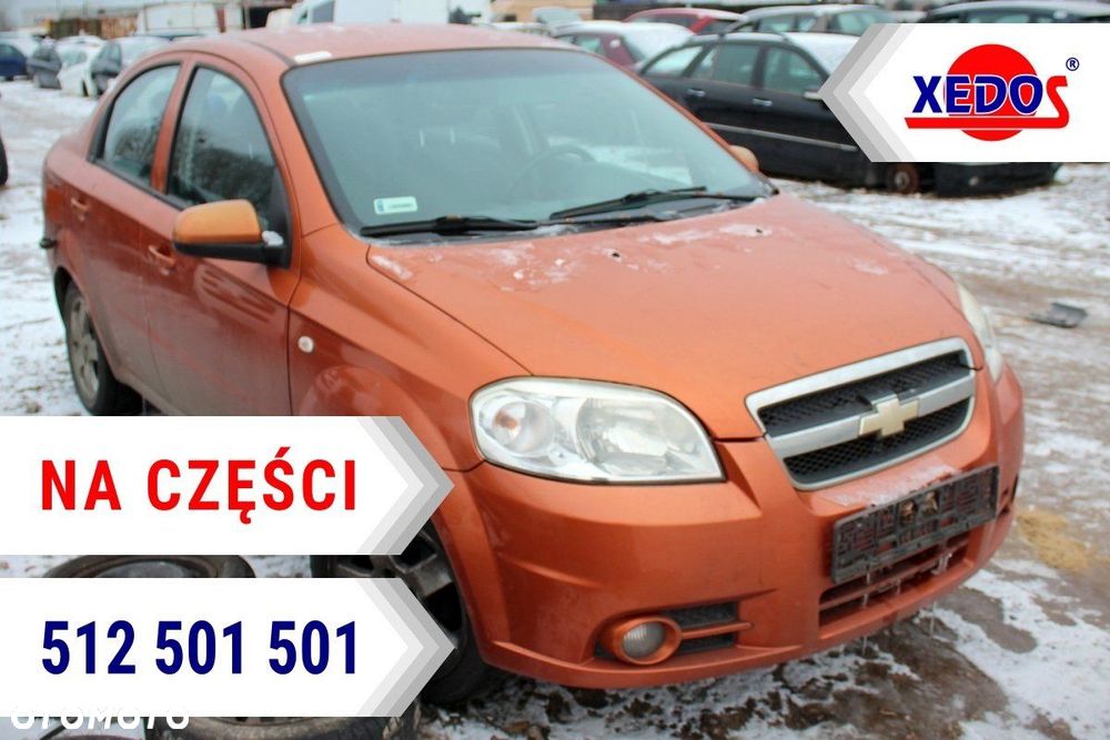 Chevrolet Aveo T250 2006 1.4i 16V F14D3 Sedan (MASKA, ZDERZAK, LAMPA, BŁOTNIK, DRZWI, SZYBA, FOTEL) - 1