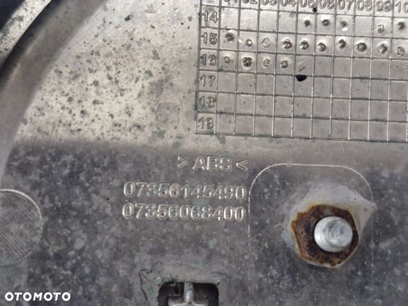 FIAT 500X 500 X GRILL ATRAPA ZDERZAKA PRZÓD PRZEDNIA CHROM 07356145490 - 12