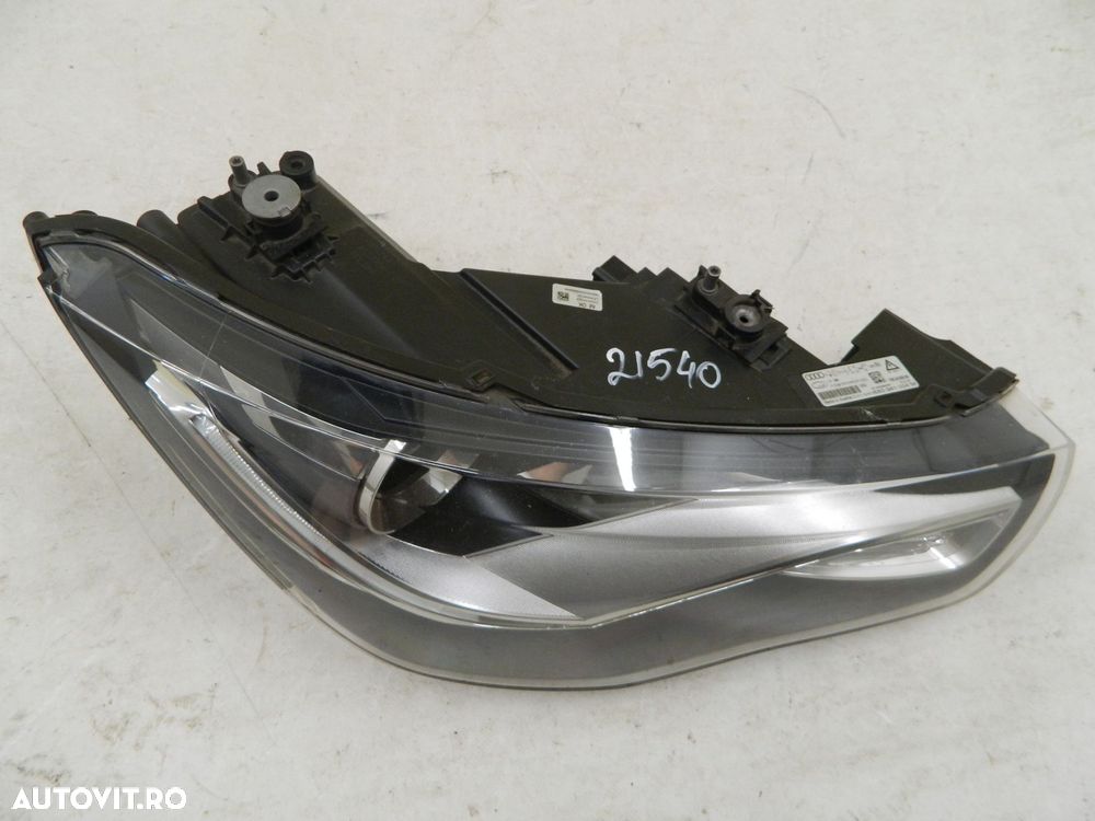 Far dreapta Audi A1 8X Bi-xenon 2010, 2011, 2012, 2013, 2014, cod origine 8X0941004M - 8