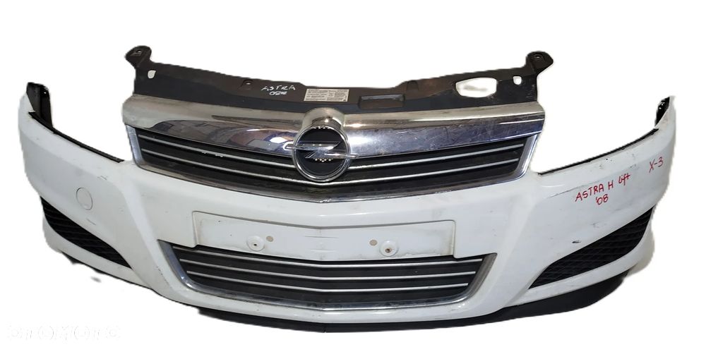 ZDERZAK PRZEDNI GRILL OPEL ASTRA III H LIFT 07-14 - 6