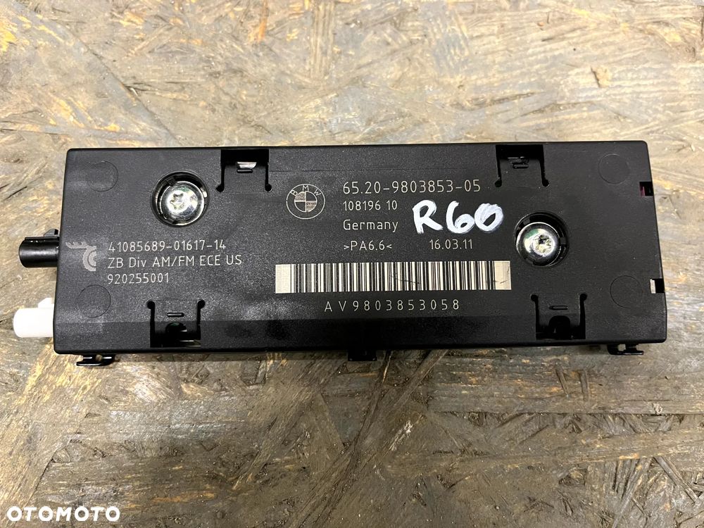 MINI COUNTRYMAN R60 CLUBMAN R61 WZMACNIACZ ANTENOWY 9803853