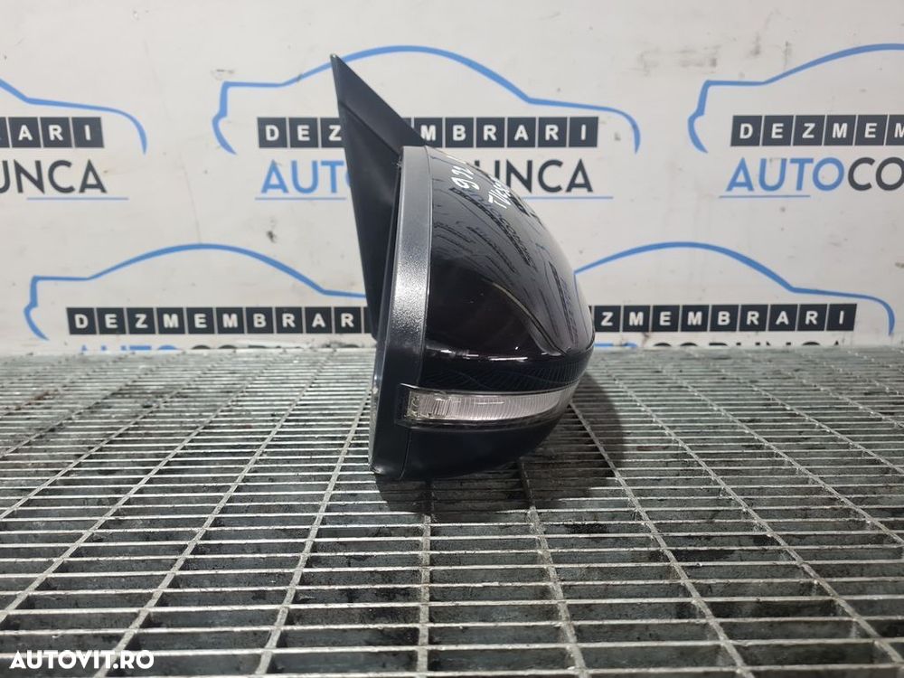 Oglinda dreapta Hyundai Tucson III 2015 - 2018 4 Usi NEGRU PAE (932) Rabatabile ... - 4