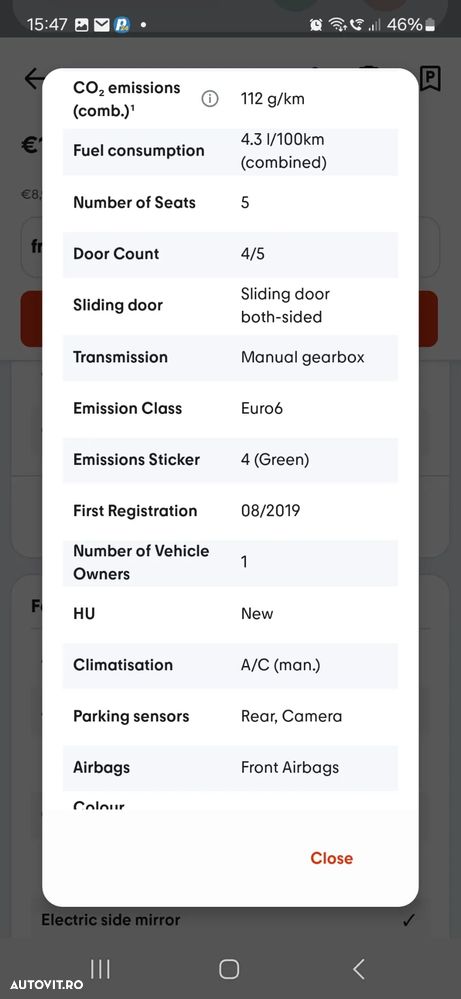 Mercedes-Benz Citan 109 CDI Mixto BlueEFFICIENCY extralang - 18