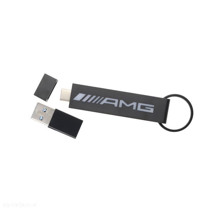 MERCEDES AMG Brelok do kluczy Pendrive Dual USB-C USB-A 64GB OE - 1