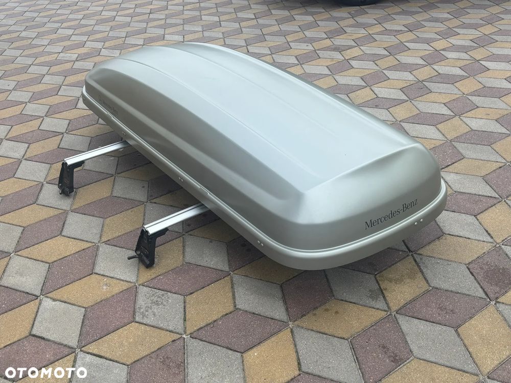 Bagażnik Trumienka Box na narty Mercedes W222 - 1