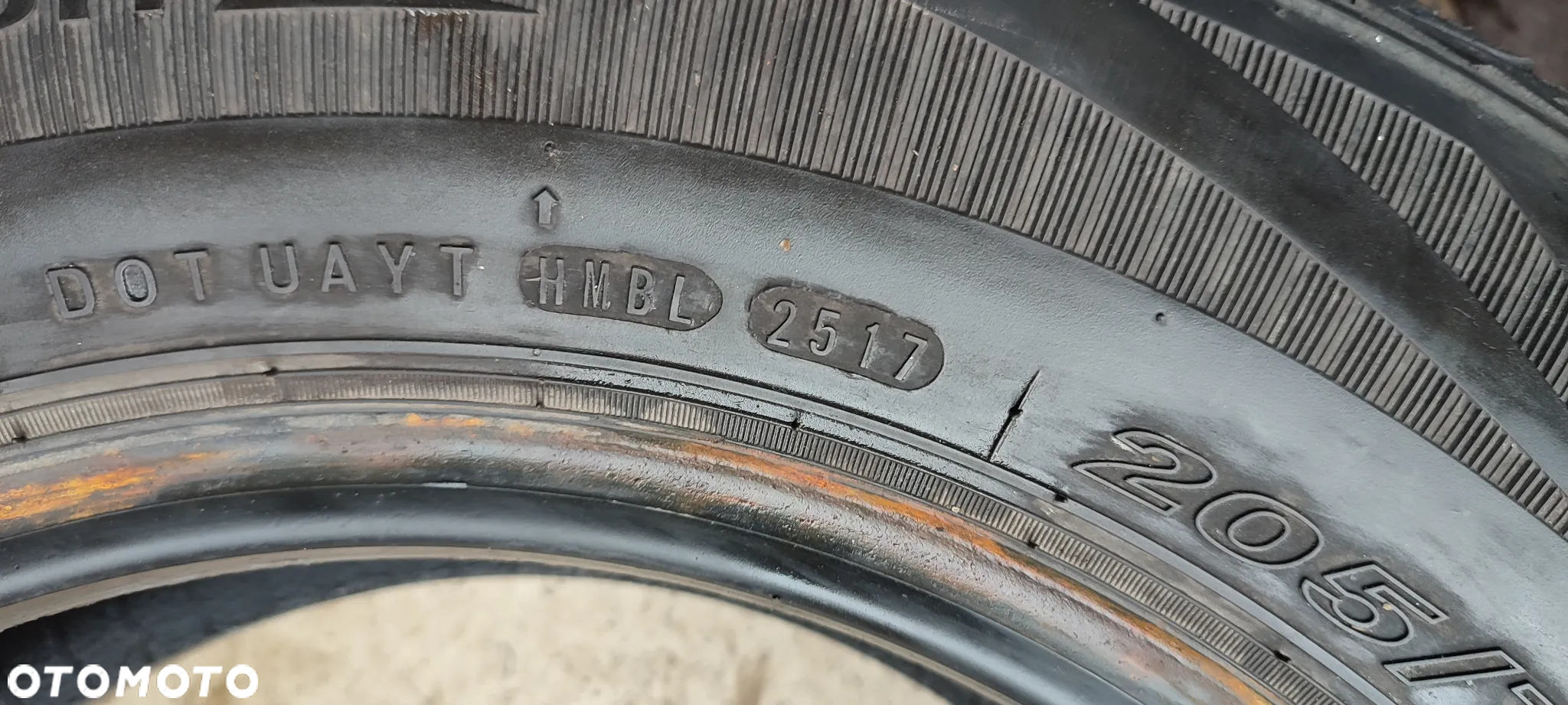 OPONY ZIMOWE 205/70R15 NEXEN WINGUARDSUV 96T (2517)ZIMA 7mm Komplet 4 Sztuki - 8