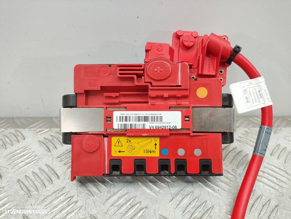Modulo Distribuição Da Energia Para Bateria Original BMW 61146942912 6942912 - 7