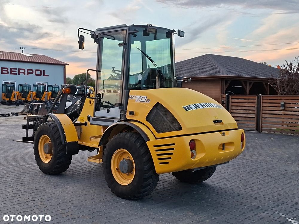 New Holland W70B z Niemiec Łyżka otwierana+Widły - 10