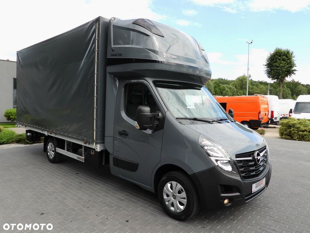 Opel MOVANO PLANDEKA 10 PALET WEBASTO TEMPOMAT LEDY PNEUMATYKA KLIMATYZACJA  165KM - 5