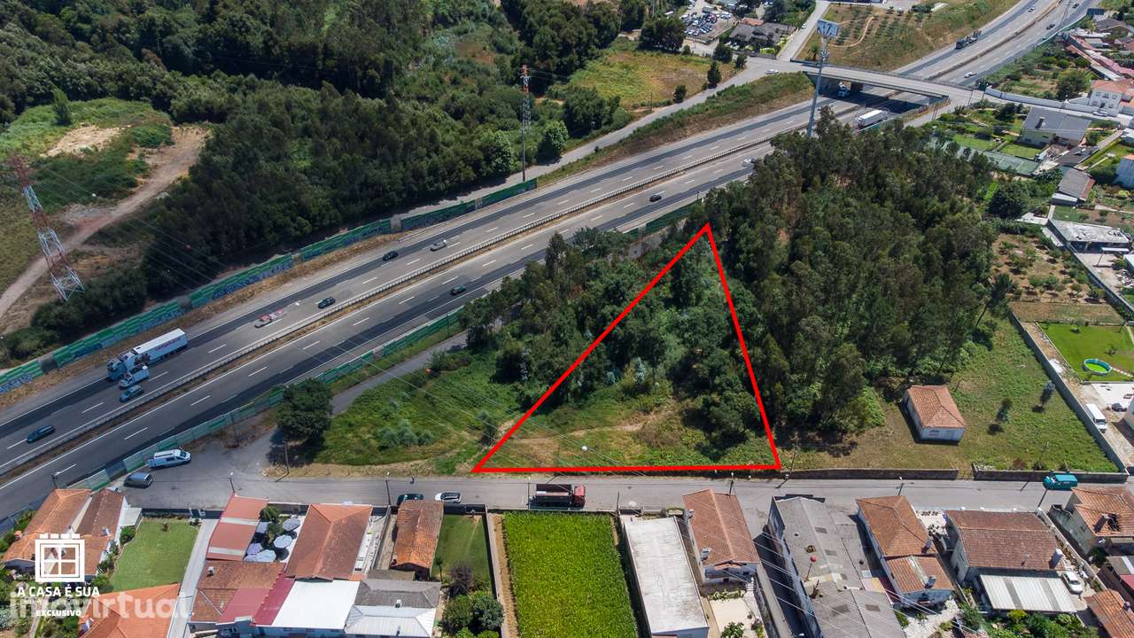 Terreno para construção com 2.850 m2 em Rio Meão - Exclusivo - Grande imagem: 3/14