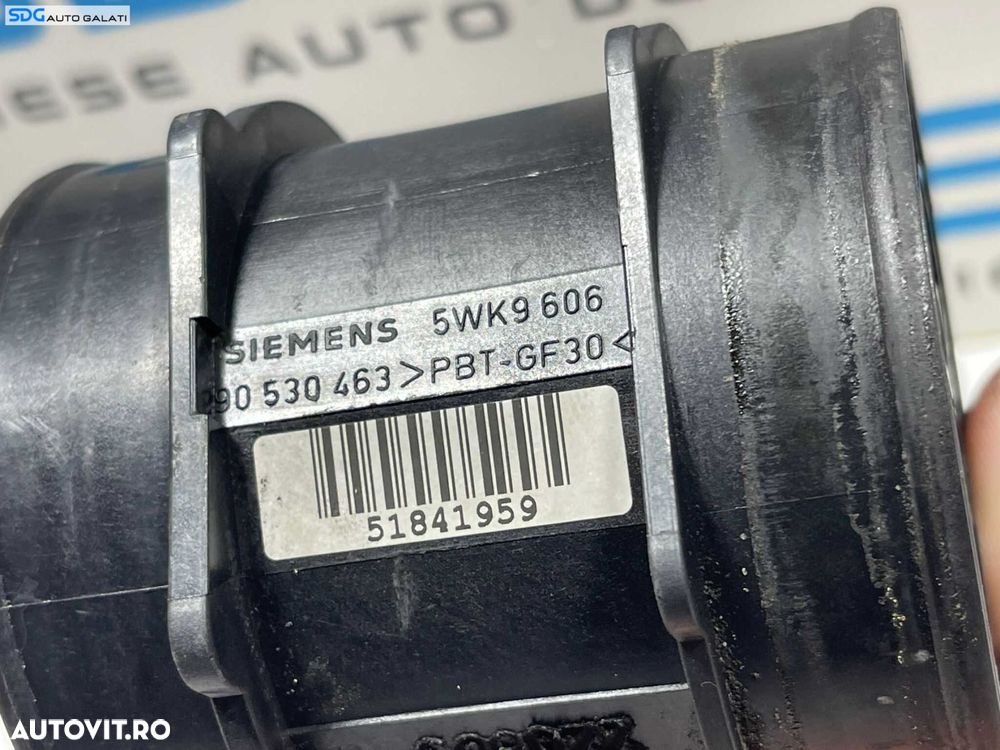 Debitmetru Aer Opel Astra G 1.8 i 1998 - 2004 Cod 90530463 5WK9606 (cod compatibil 95529512) [B2522] - 5