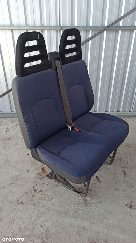 fotel pasażera kanapa ławka iveco daily 99-11 - 2