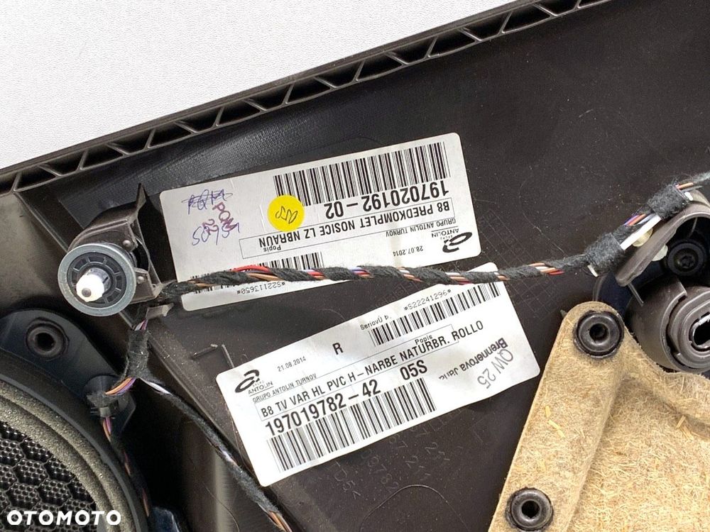 FOTELE KANAPA BOCZKI TUNEL KOMPLET  VW PASSAT B8 Variant (3G5, CB5) 2014 - 2022 2.0 TDI 110 kW [150 - 28